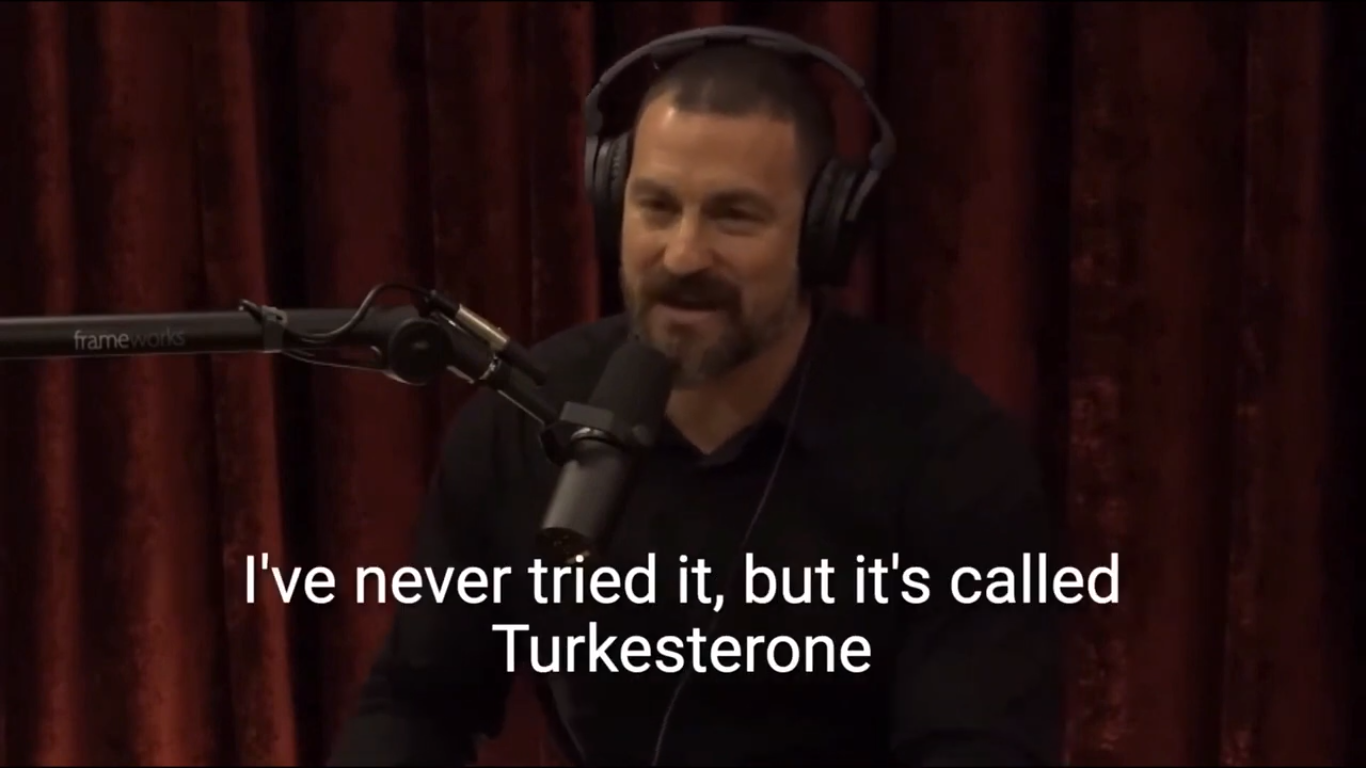 Load video: Turkesterone I Andrew Huberman and Joe Rogan interview