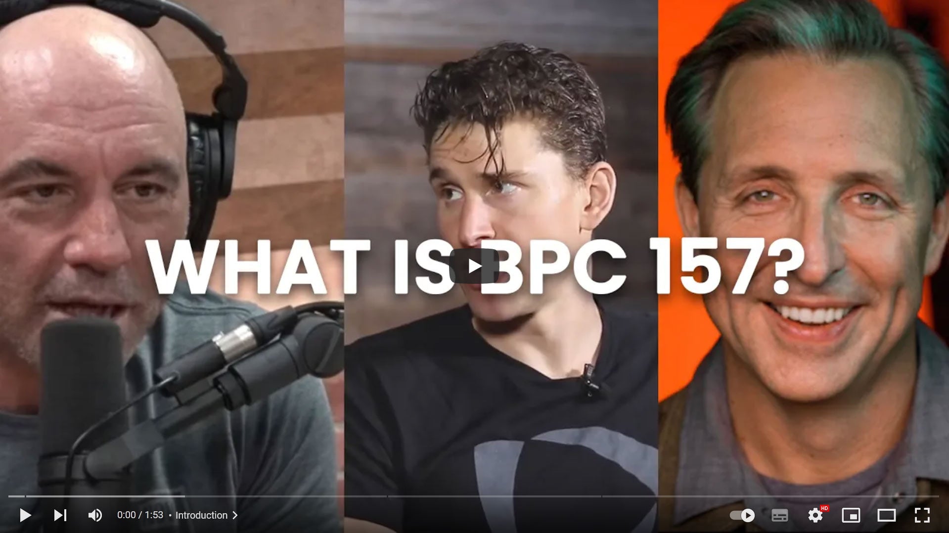 Load video: Joe Rogan, Ben Greenfield and Dave Asprey On BPC-157